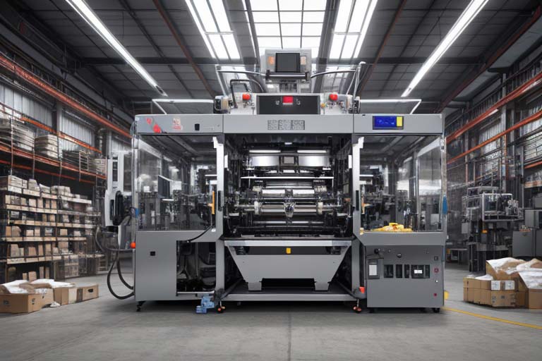 assembly of industrial packaging machinery