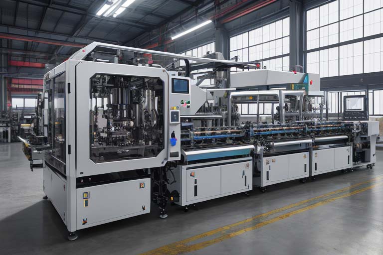 assembly of industrial packaging machinery
